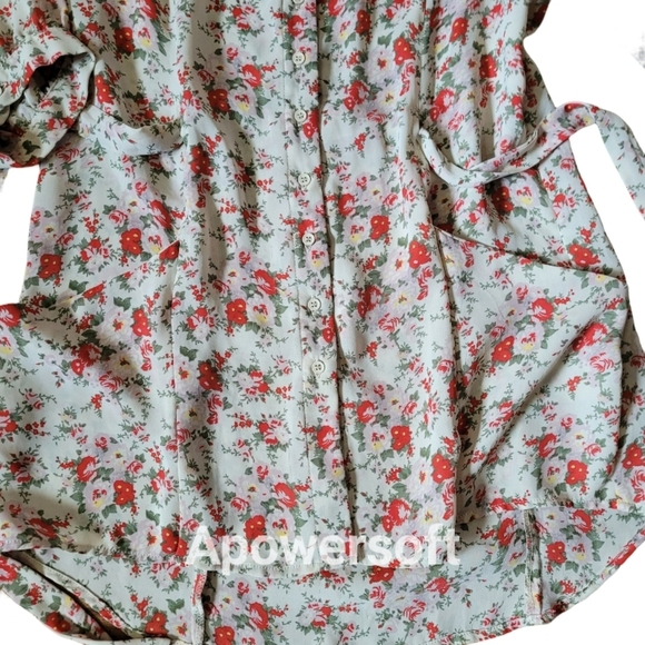 Vero Moda Cottagecore Flower Print Top , Sz Small - Picture 4 of 5